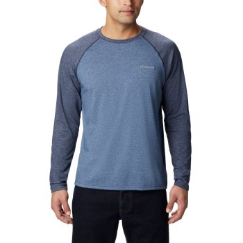 Columbia Thistletown Park Raglan, Sudaderas Azul Marino Para Hombre | 510698-ZPX